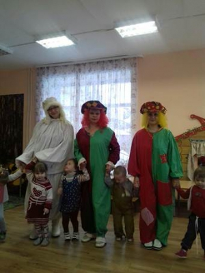 16 февраля в группе «Колобок» прошло развлечение, посвященное Масленице