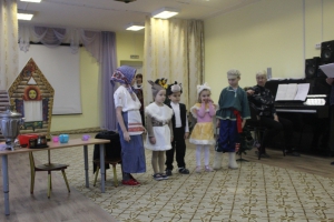В нашем детском саду 12 февраля состоялась премьера театрализованного представления «Приключения весёлых пирожков»