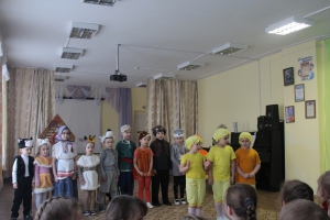 В нашем детском саду 12 февраля состоялась премьера театрализованного представления «Приключения весёлых пирожков»