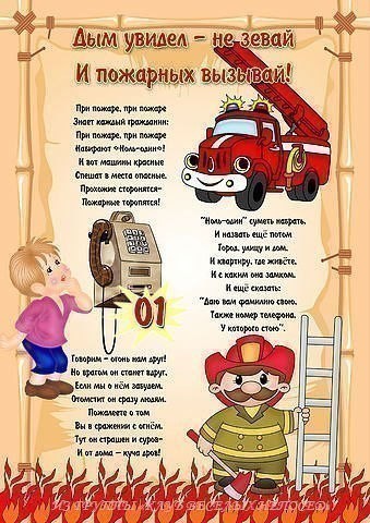 Консультация для родителей "Пожарная безопасность"