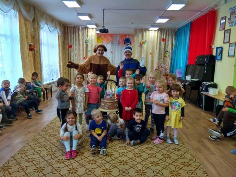 16 ноября в наш детский сад приходили работники ДК «Юбилейный»